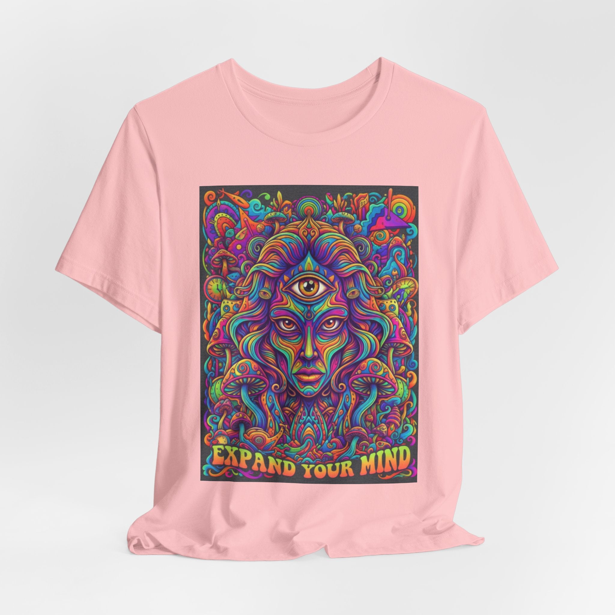 Expand Your Mind Psychedelic T-Shirt — Third Eye Trippy Art Tee