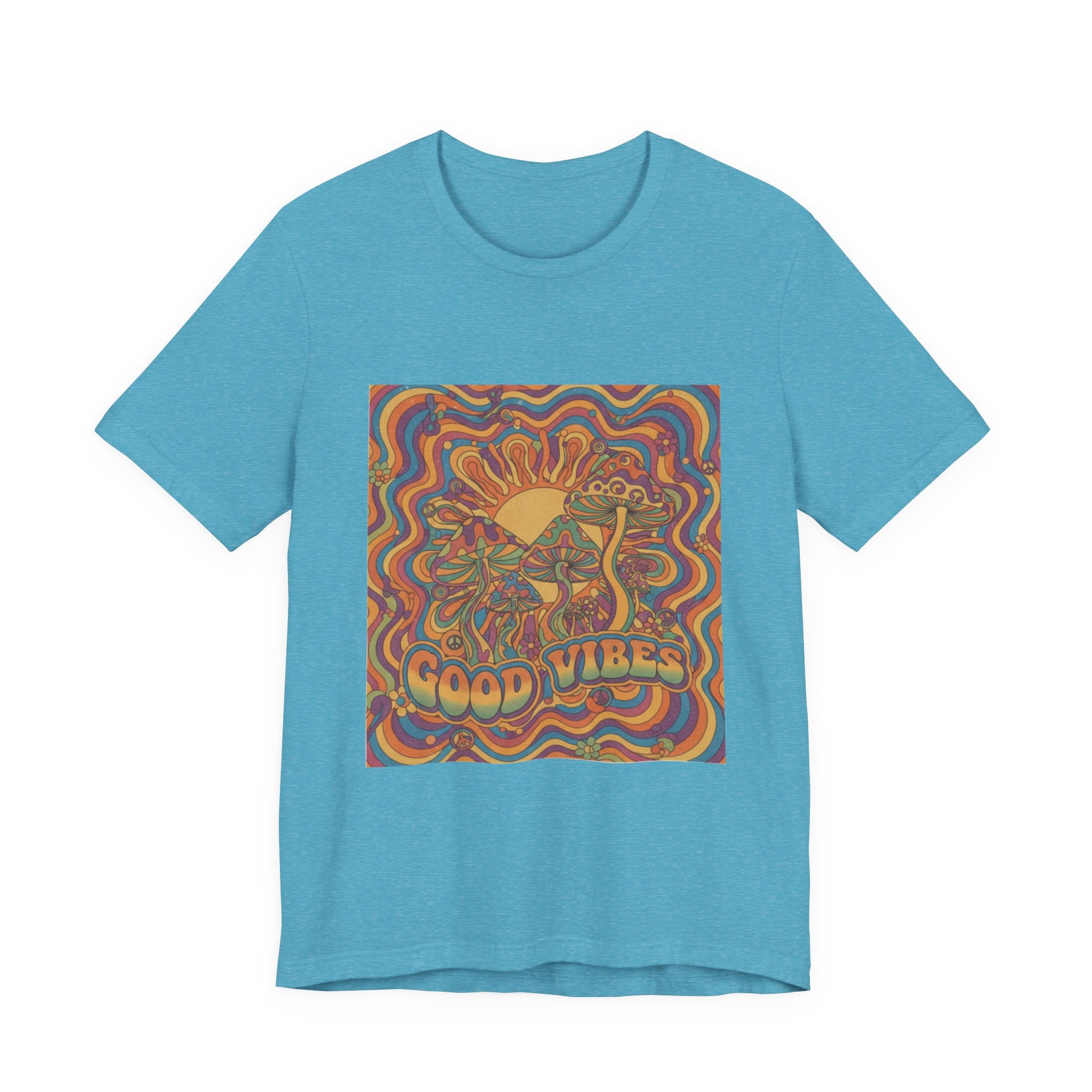 Good Vibes Retro Sunflower T-Shirt