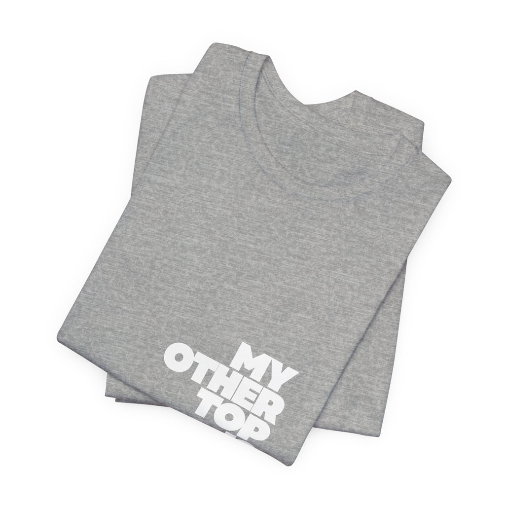 Classic White Tee — Plain Unisex Short Sleeve T-Shirt