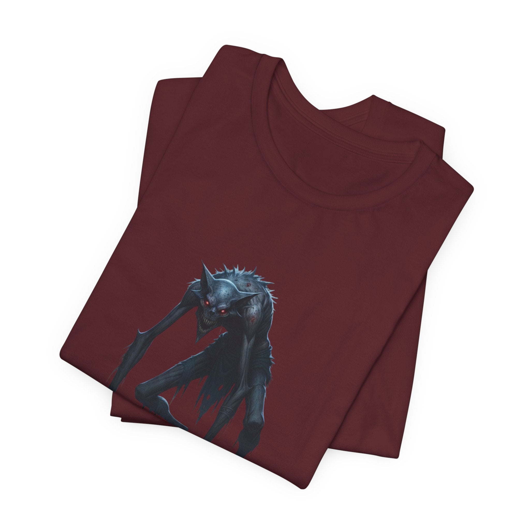 Skinwalker Graphic Tee — Creepy Creature Horror T-Shirt