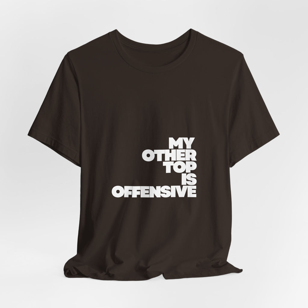 Classic White Tee — Plain Unisex Short Sleeve T-Shirt