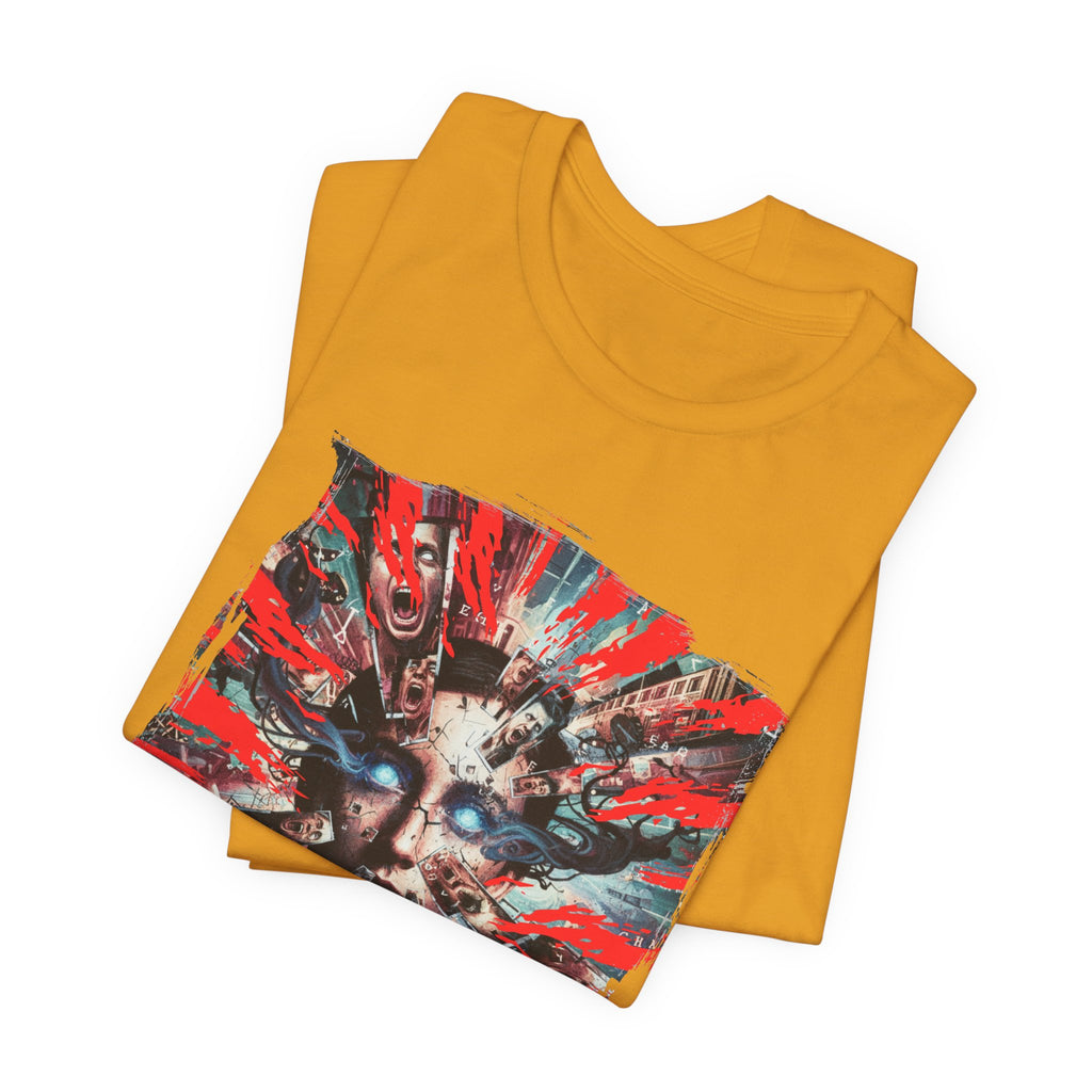 Surreal Sunburst Face Graphic Tee