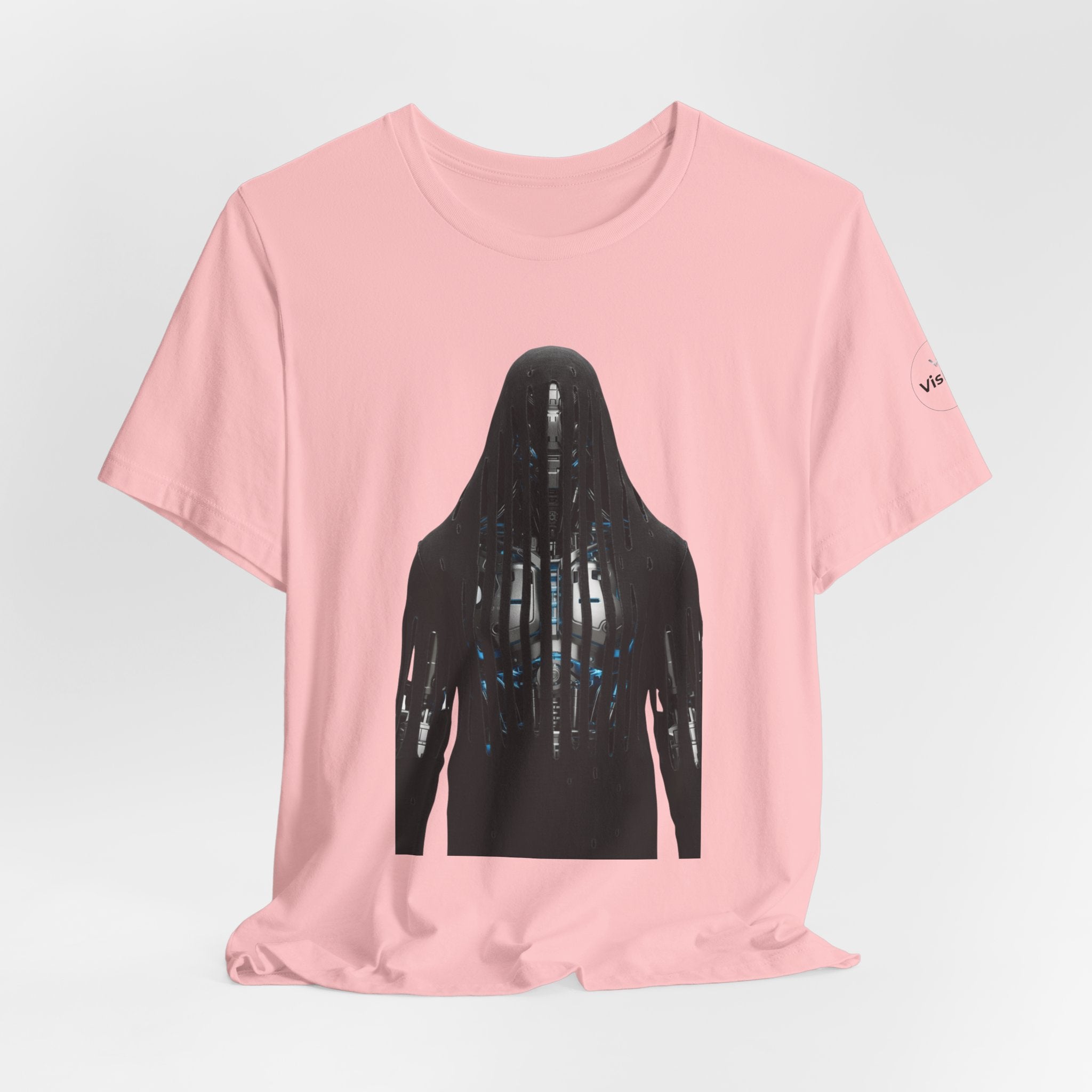 Horror Silhouette Tee — Shadowed Figure Graphic T-Shirt