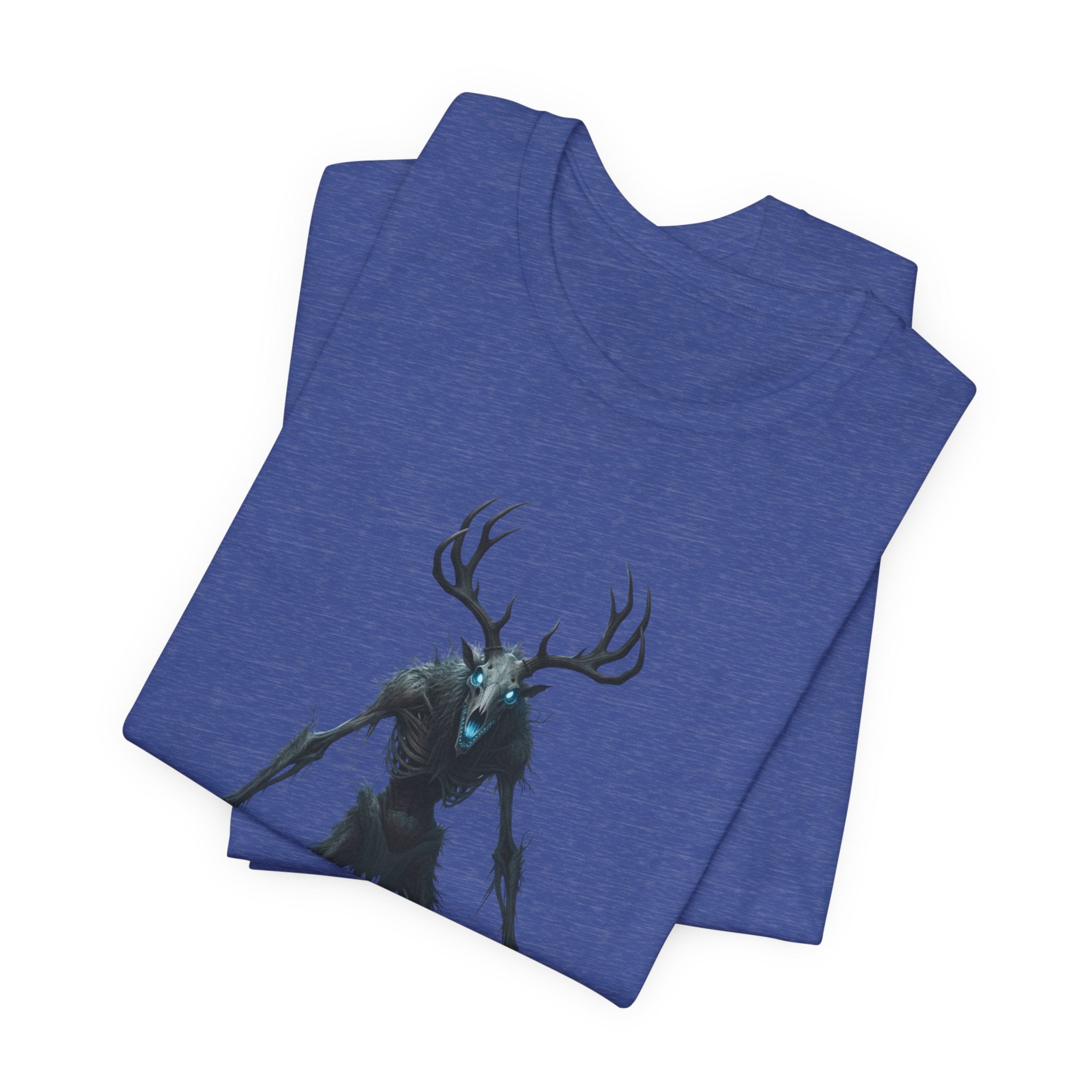 Wendigo Horror Tee — Creepy Deer Monster Graphic T-Shirt