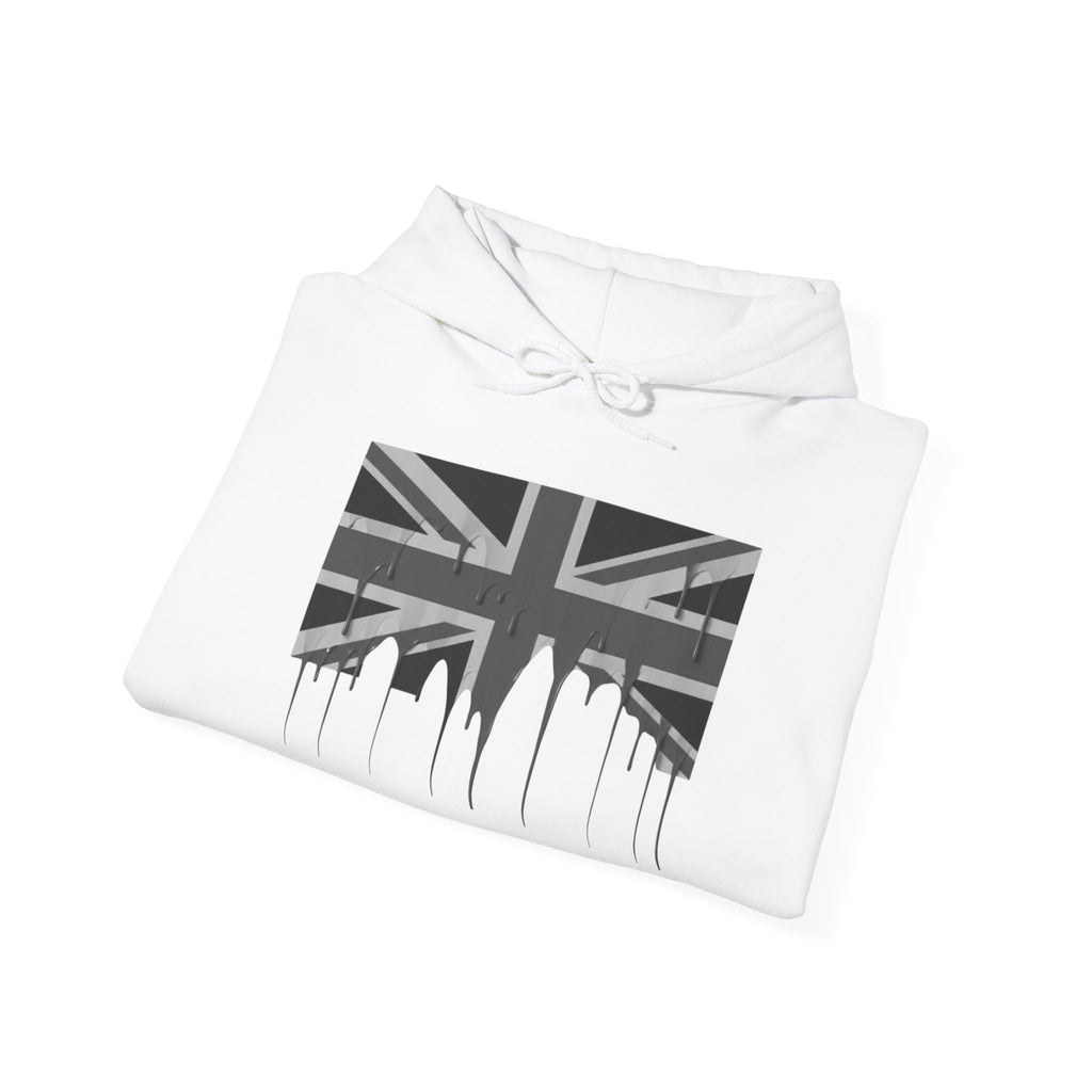 Union Jack Drip Hoodie - British Flag Streetwear Pullover