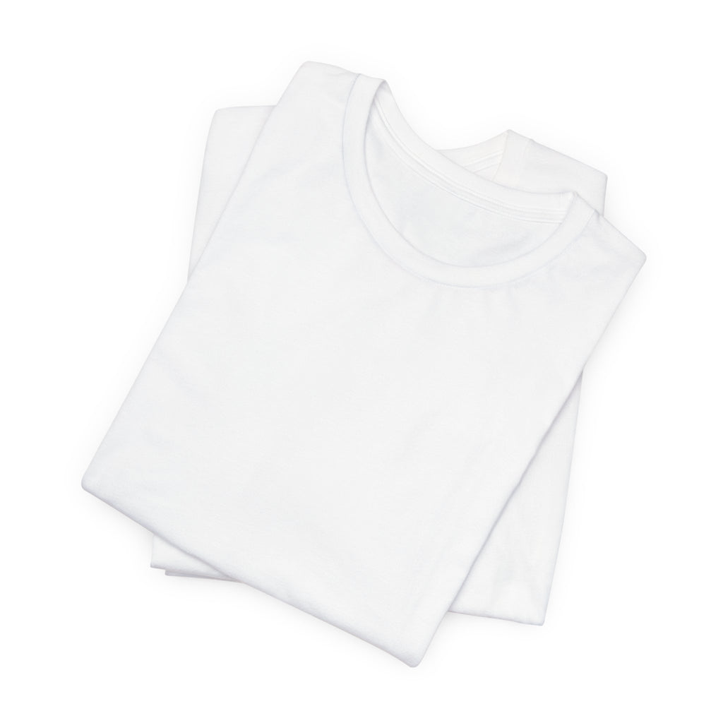 Classic White Tee — Plain Unisex Short Sleeve T-Shirt