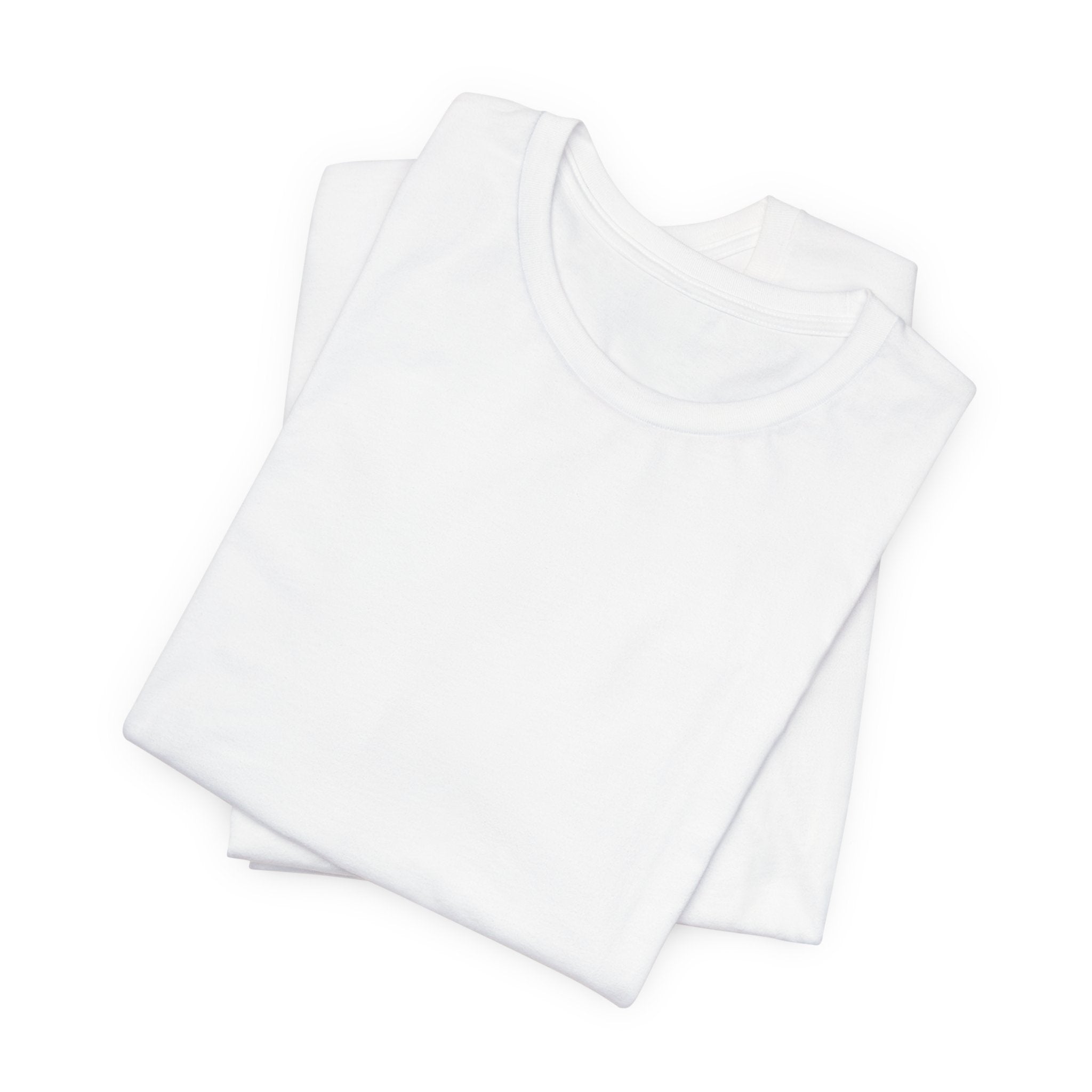 Classic White Tee — Plain Unisex Short Sleeve T-Shirt