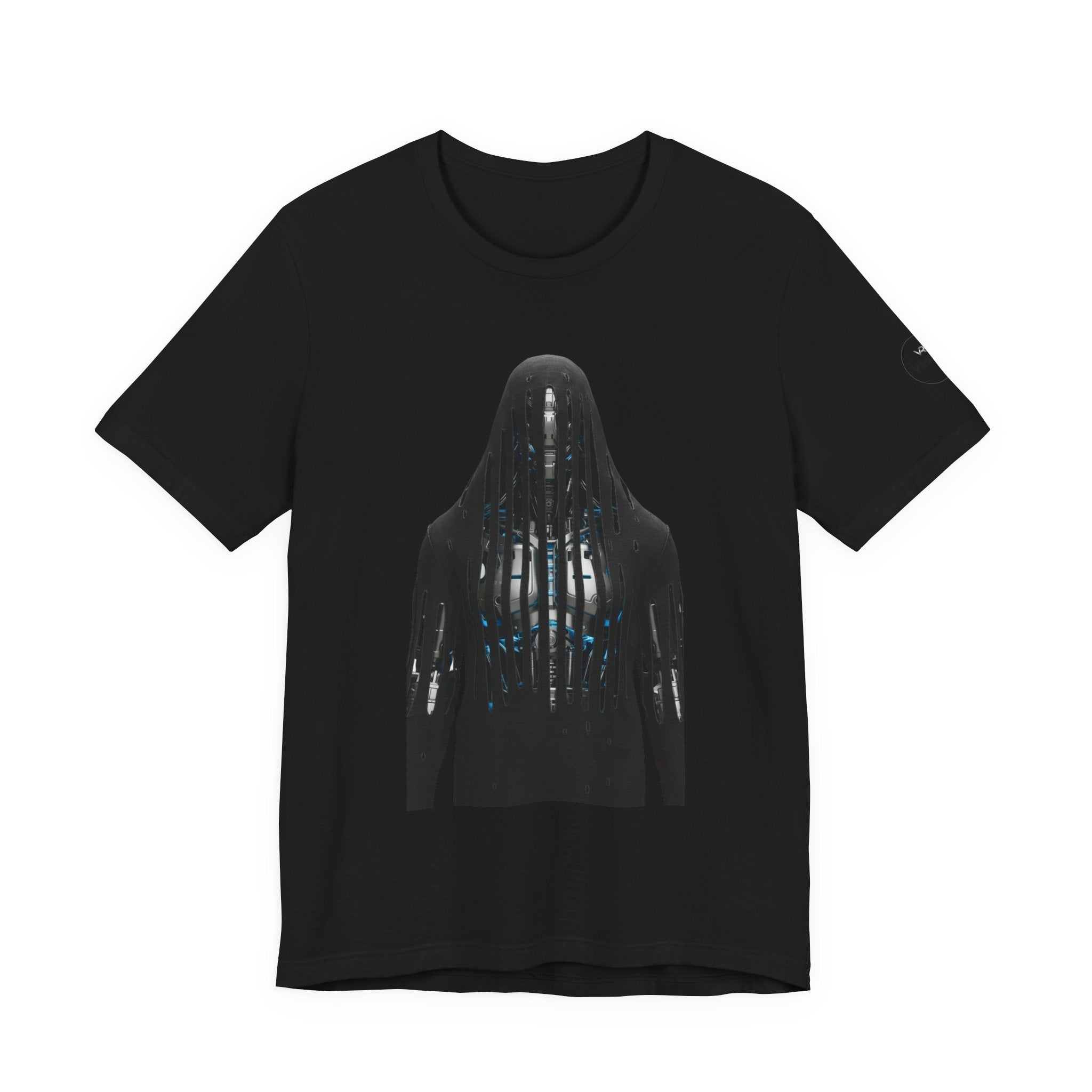 Horror Silhouette Tee — Shadowed Figure Graphic T-Shirt