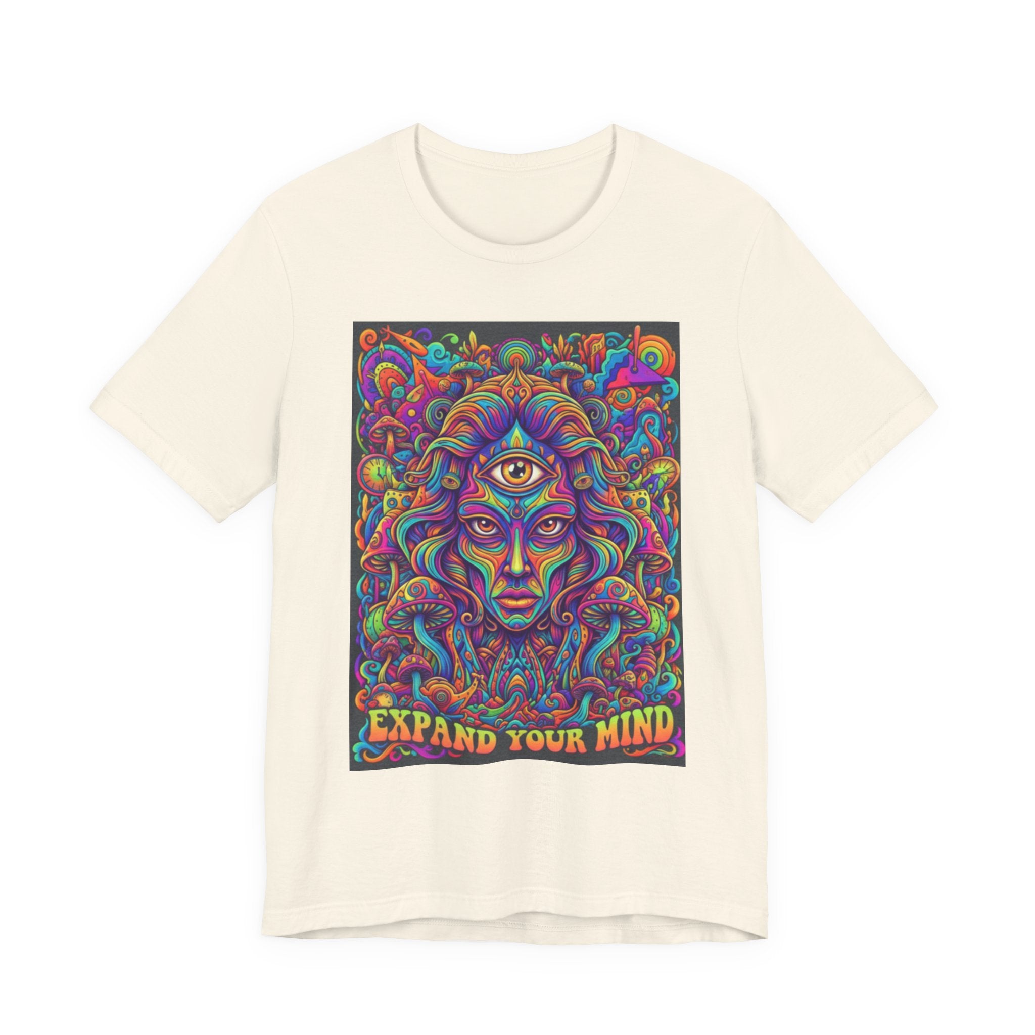 Expand Your Mind Psychedelic T-Shirt — Third Eye Trippy Art Tee