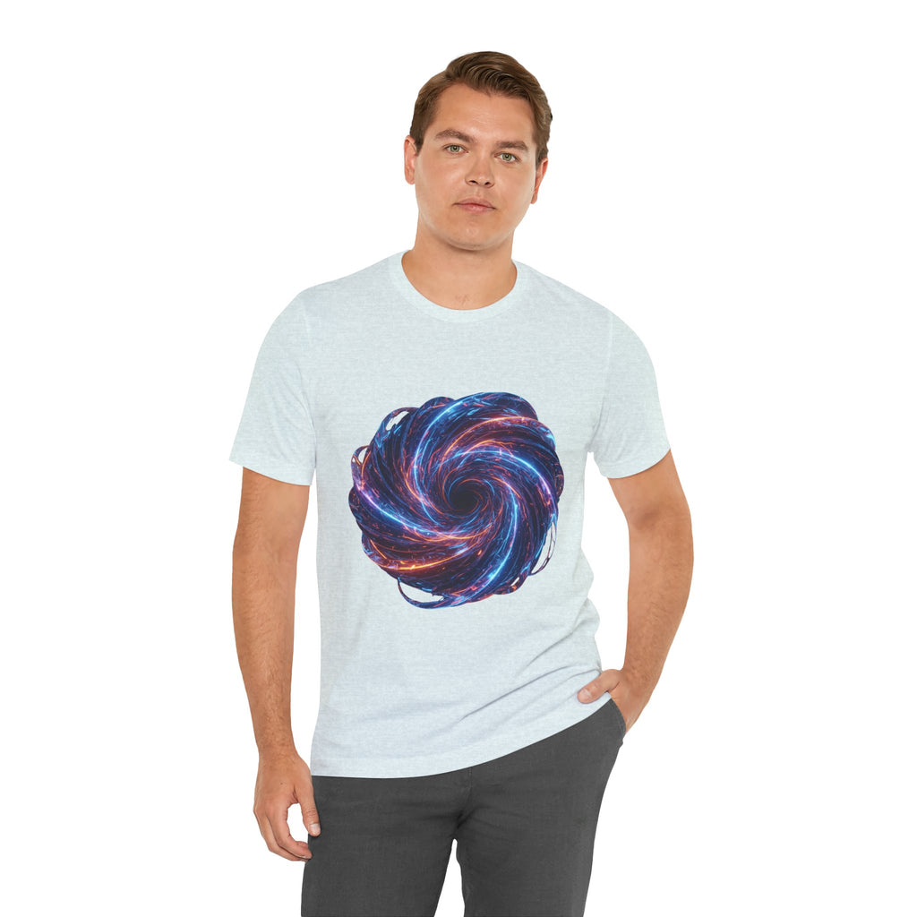 Galaxy Vortex T-Shirt — Cosmic Swirl Space Tee