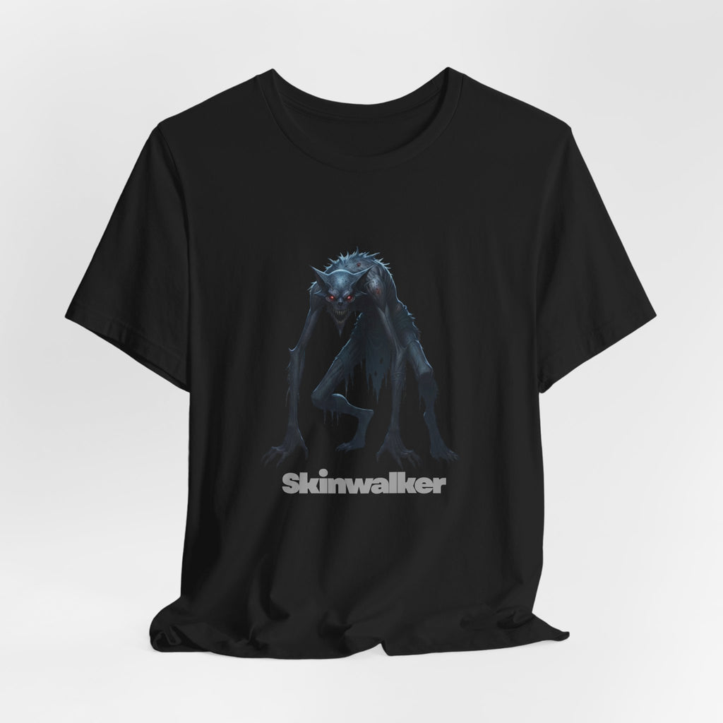 Skinwalker Graphic Tee — Creepy Creature Horror T-Shirt
