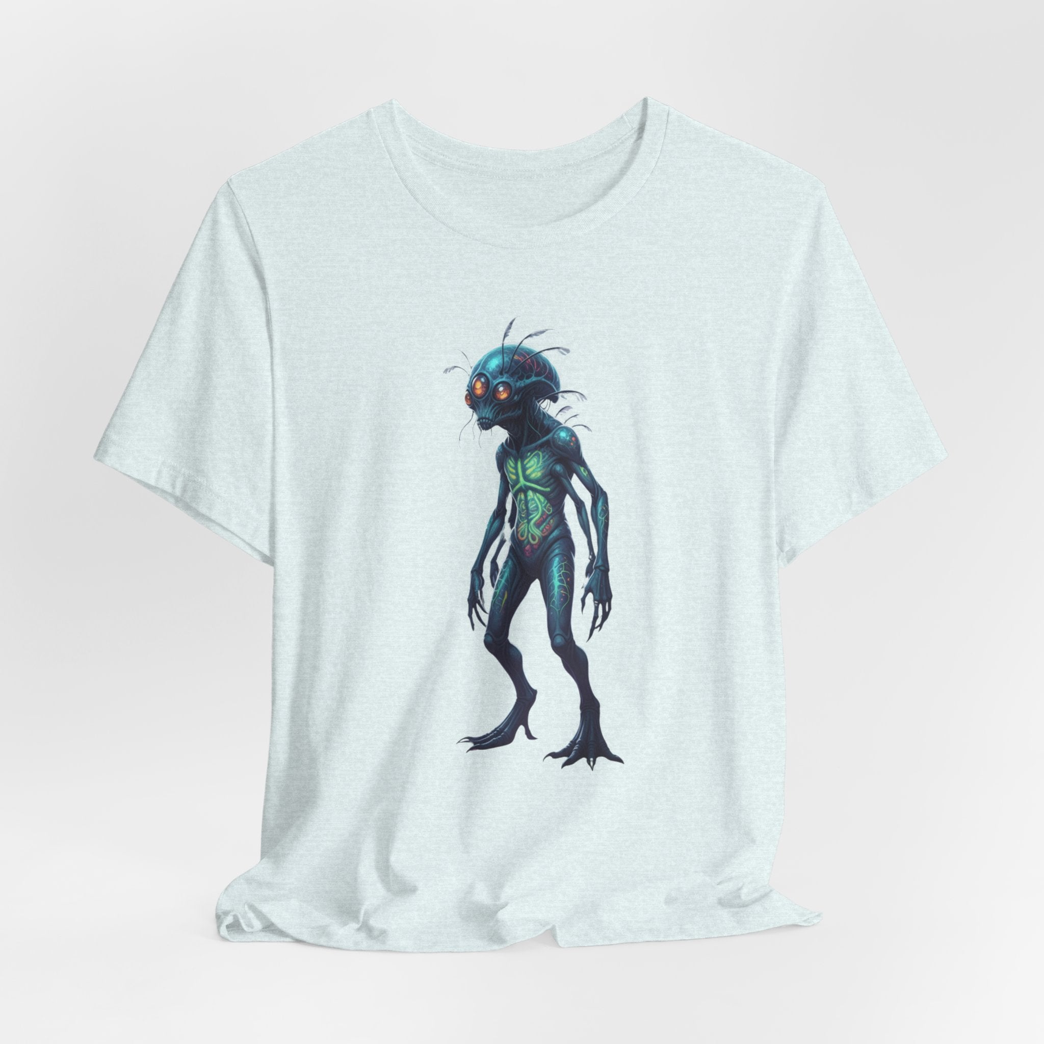 Alien Creature Graphic Tee — Sci‑Fi Monster T‑Shirt