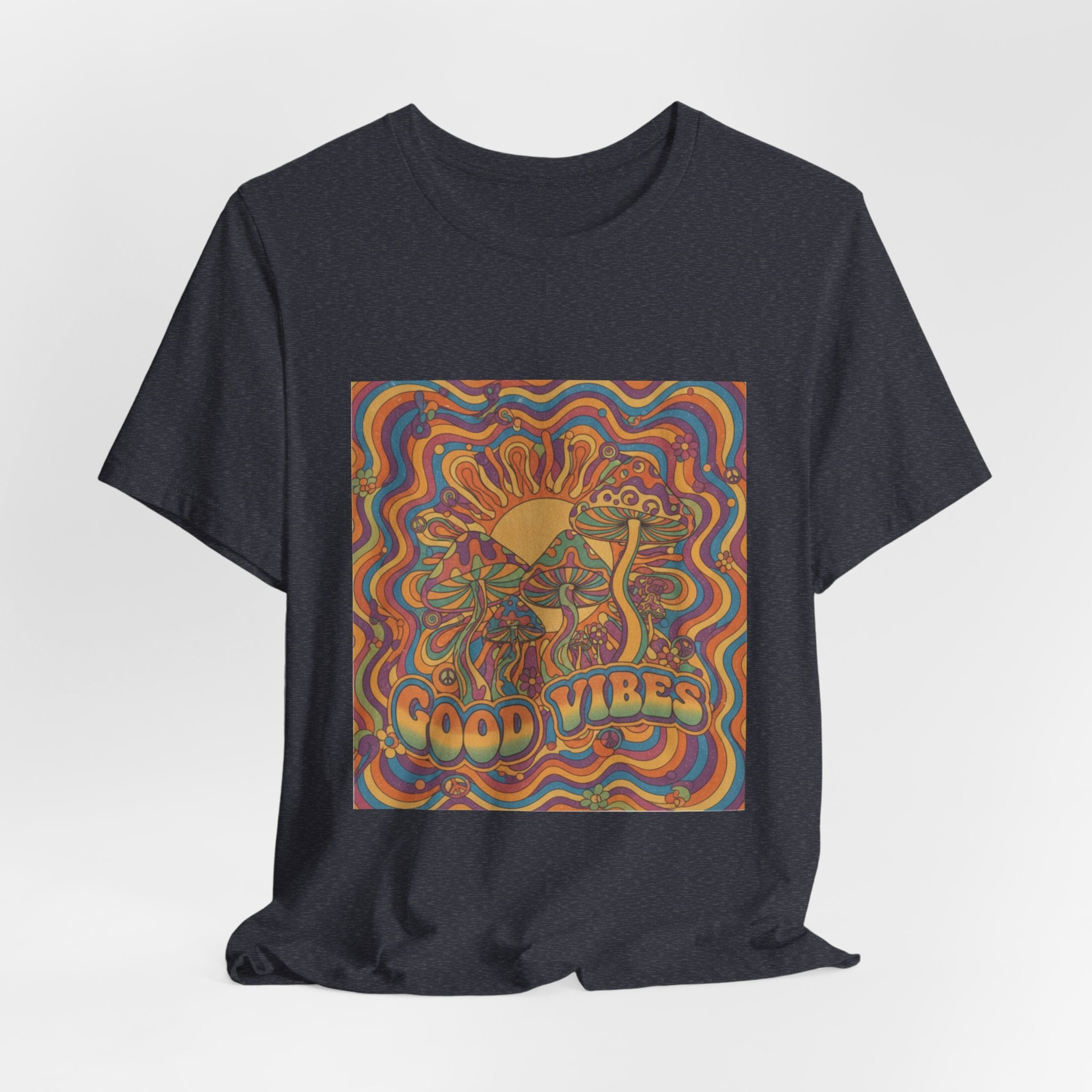 Good Vibes Retro Sunflower T-Shirt