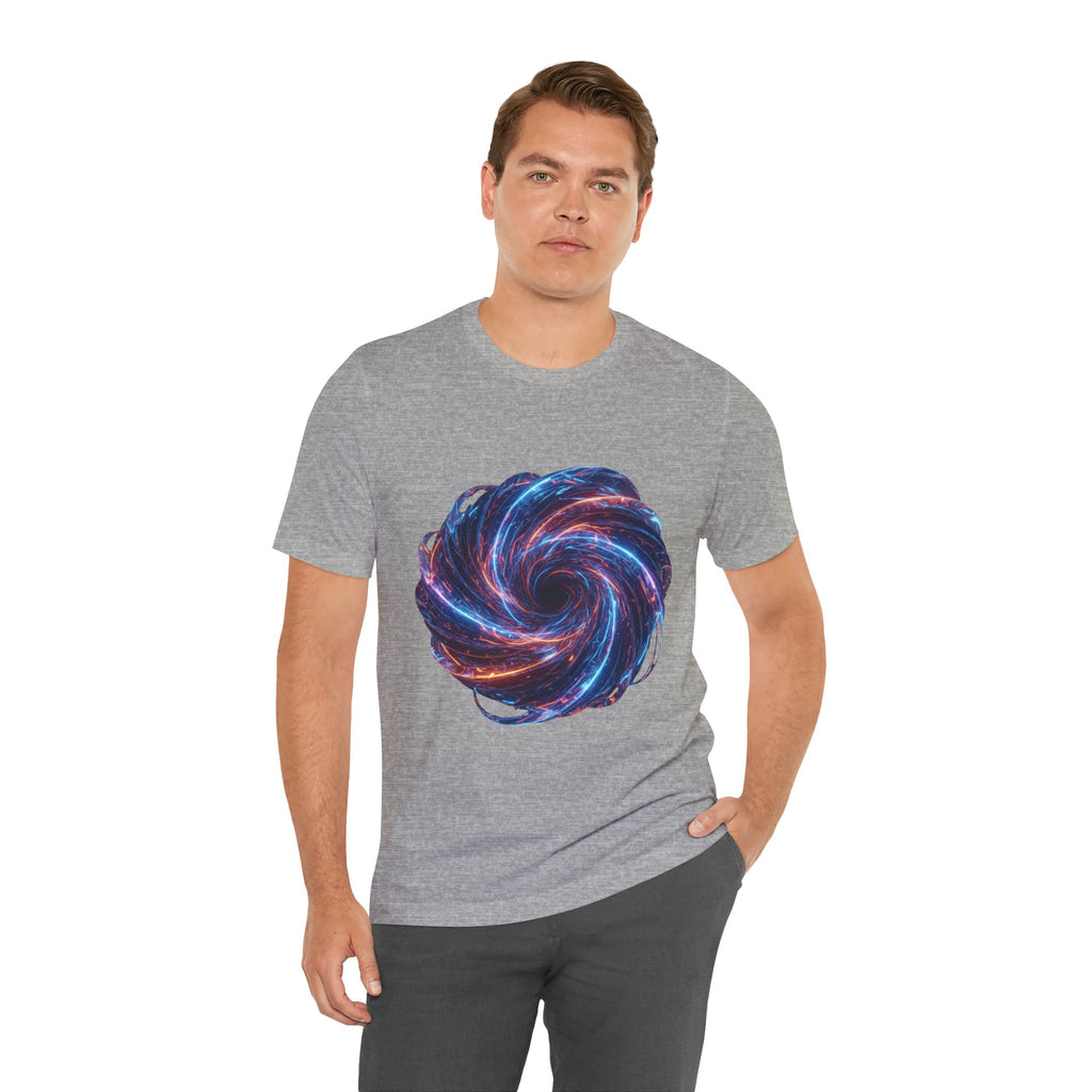 Galaxy Vortex T-Shirt — Cosmic Swirl Space Tee