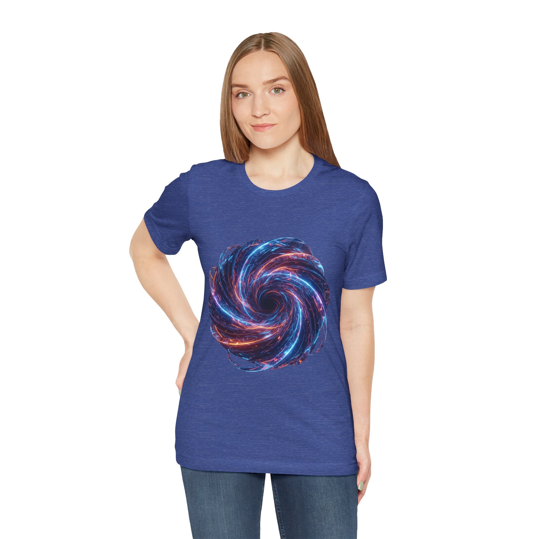 Galaxy Vortex T-Shirt — Cosmic Swirl Space Tee