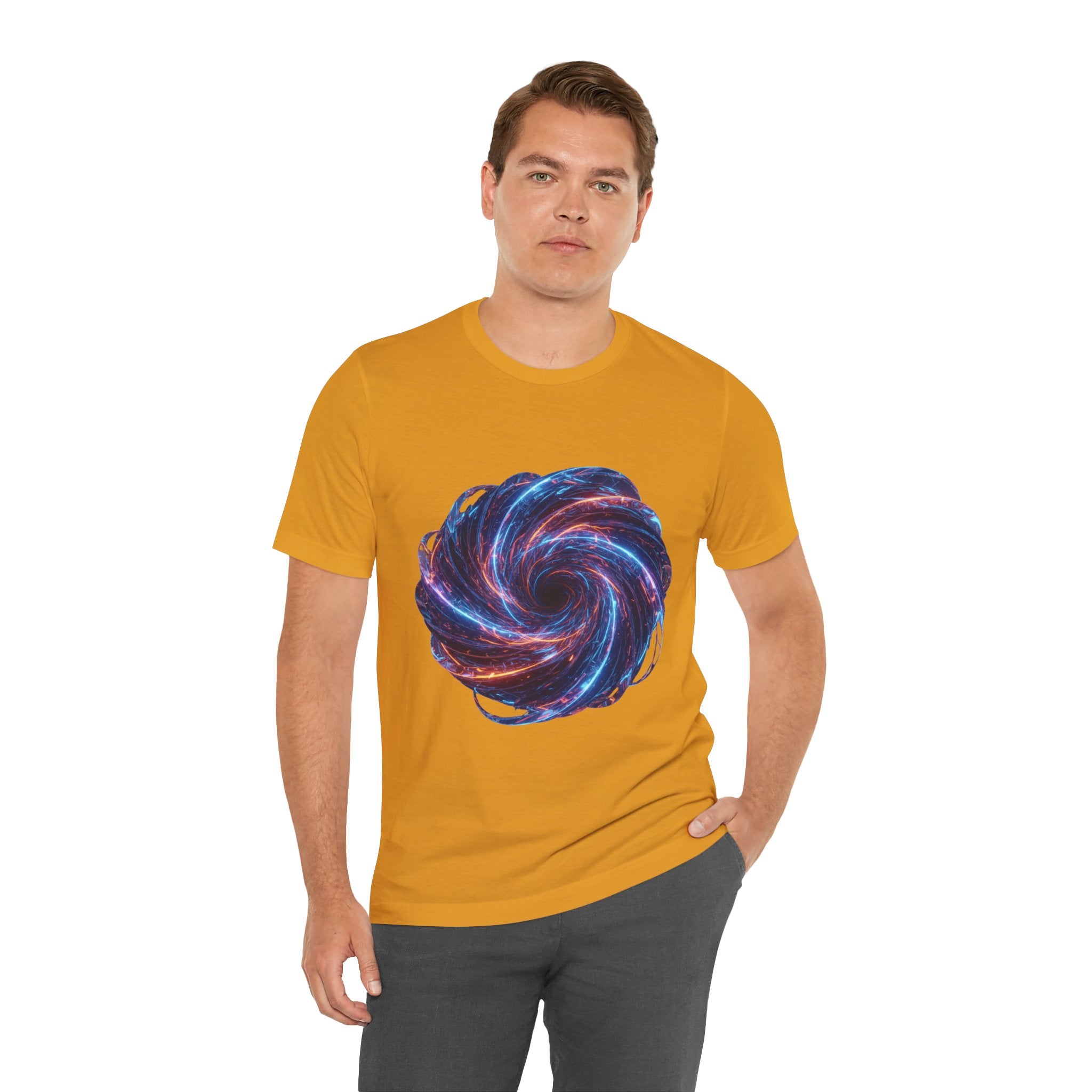 Galaxy Vortex T-Shirt — Cosmic Swirl Space Tee