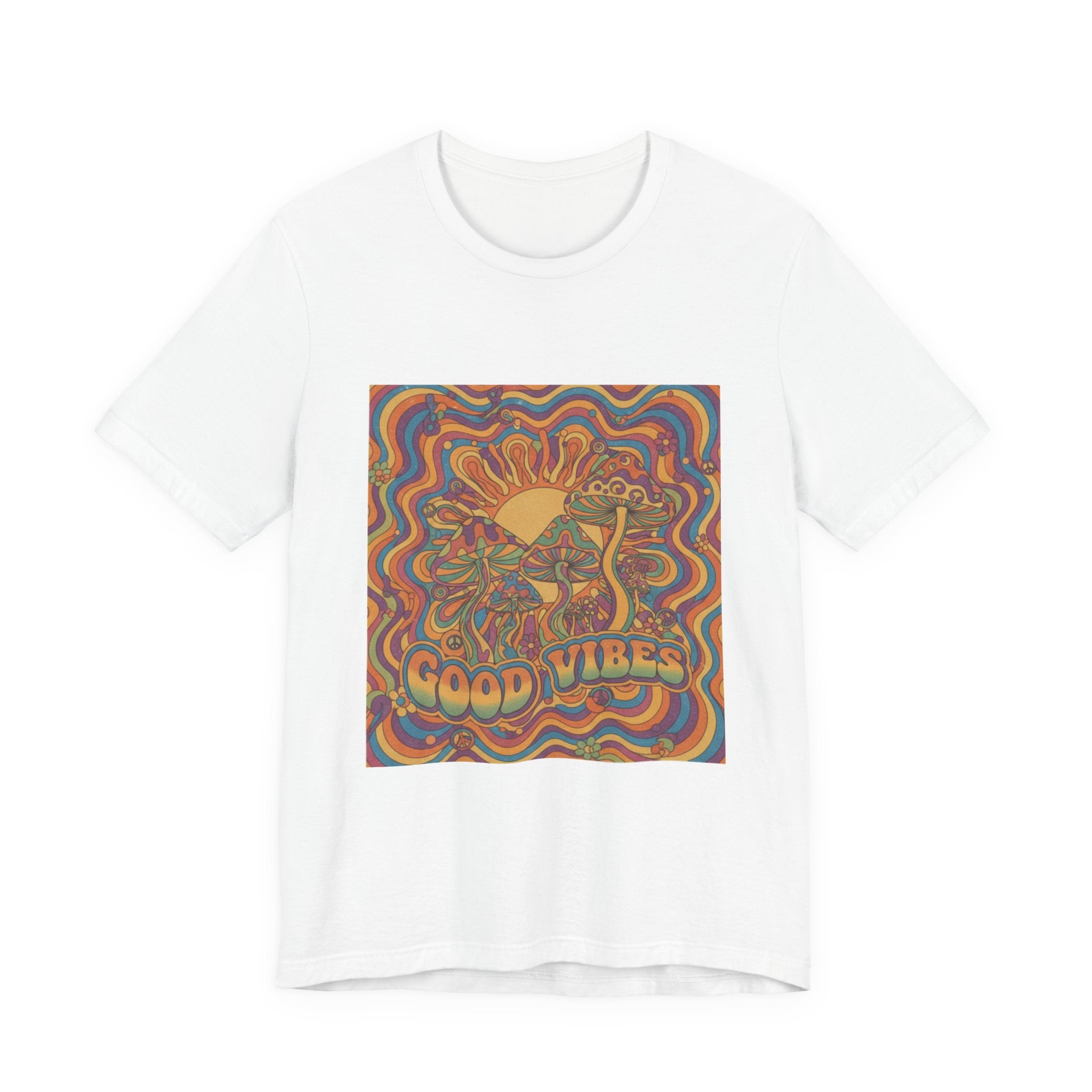 Good Vibes Retro Sunflower T-Shirt